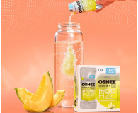 OSHEE Proszek musujący DROP IN Hydrofizzi melon 10 saszetek - 1546752 - zdjęcie 2